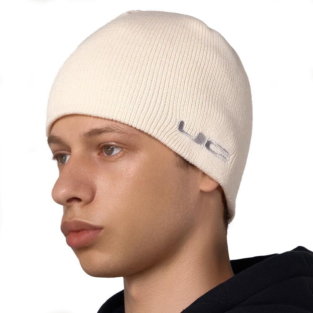 6281 Winter Fisherman Cuffless Trawler Kitted Beanie Unisex Stylish Skull